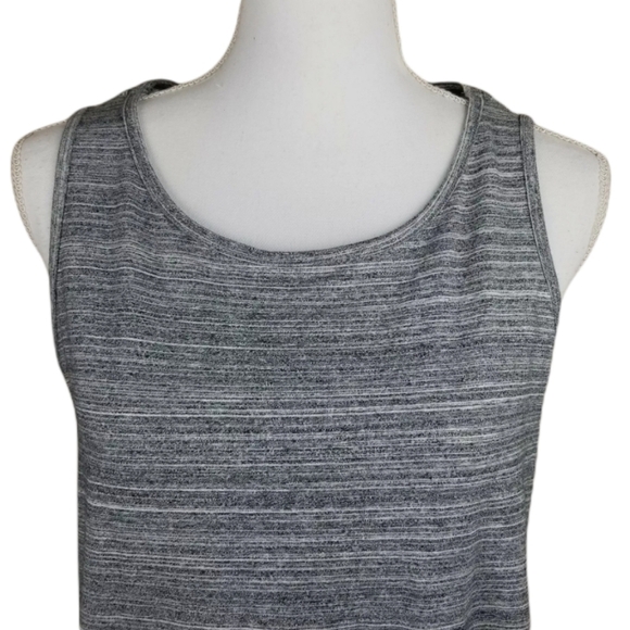 Dakini Sleeveless Tank Dress Athletic Gray - Picture 2 of 7